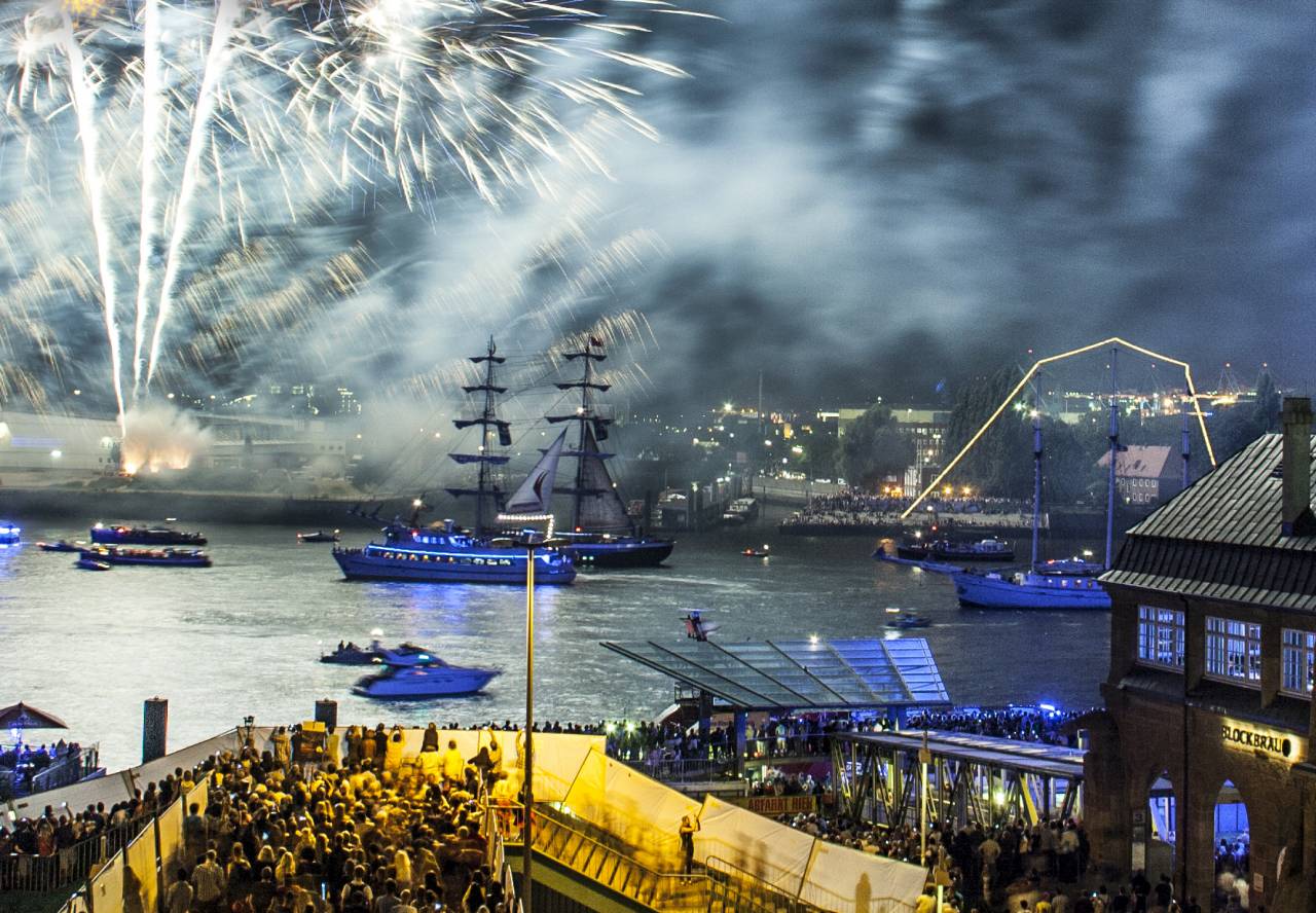 Silvester auf dem Schiff
