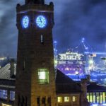 Silvester auf dem Schiff Hamburg