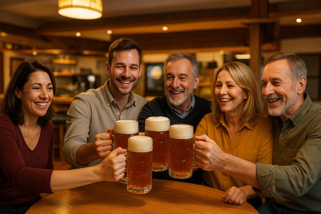 Silvesterfeier im Brauhaus