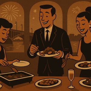 Schifffahrt Silvester auf dem Rhein