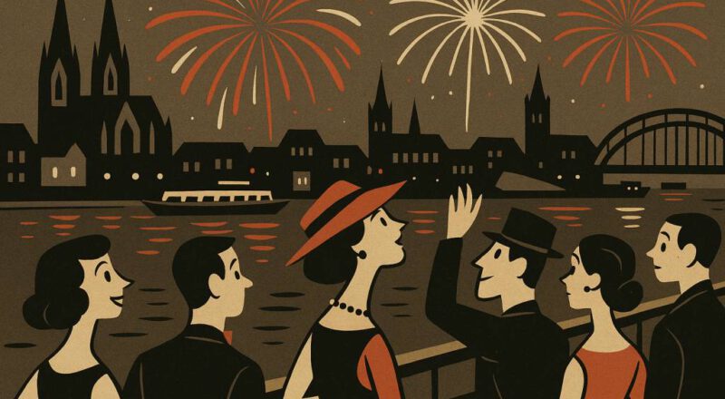 Silvester auf dem Schiff