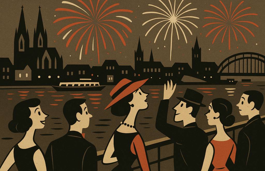 Silvester auf dem Schiff